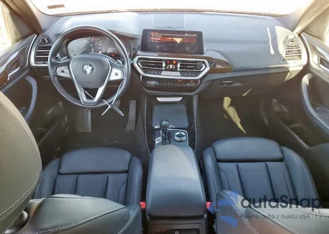 2022 BMW X3 Sdrive30I из США, поврежденный, VIN 5UX43DP05N9K14618